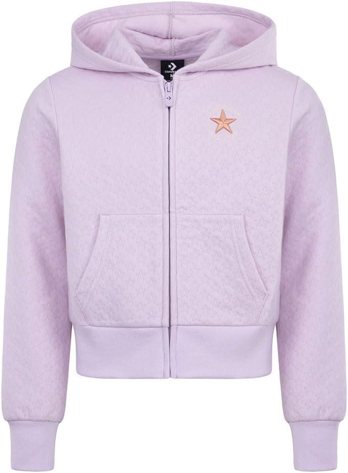 Converse Unisex Kinder CNV_4CG807-AJK-E3_L T-Shirt, Summit Pink, L.