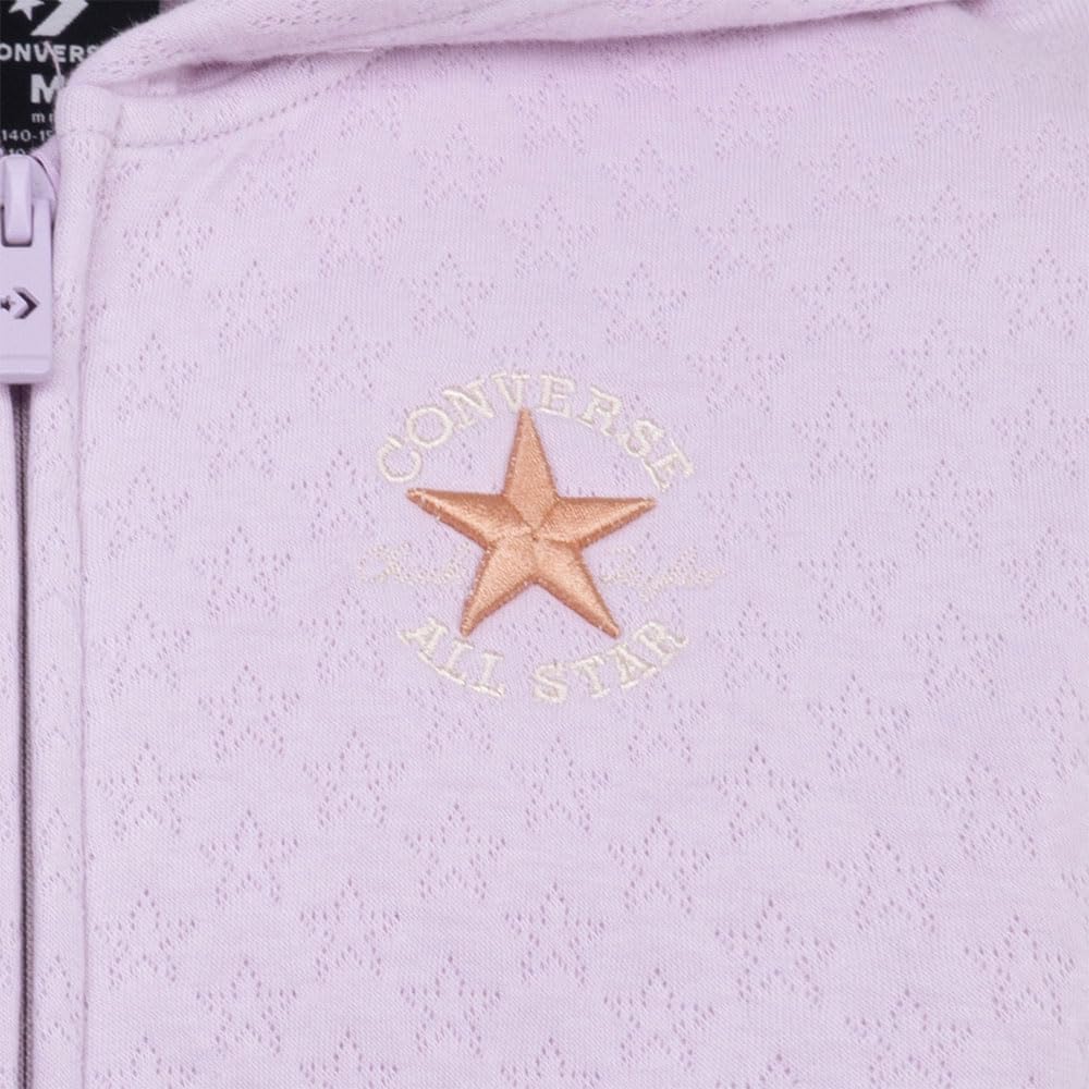 Converse Unisex Kinder CNV_4CG807-AJK-E3_L T-Shirt, Summit Pink, L. – Bild 3