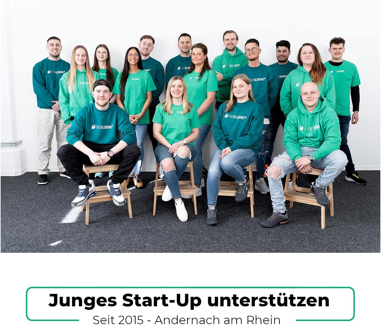 Fusskleidung® Unisex -Trainer, gepolsterte Sportschuhe, leichte Laufschuhe – Bild 6