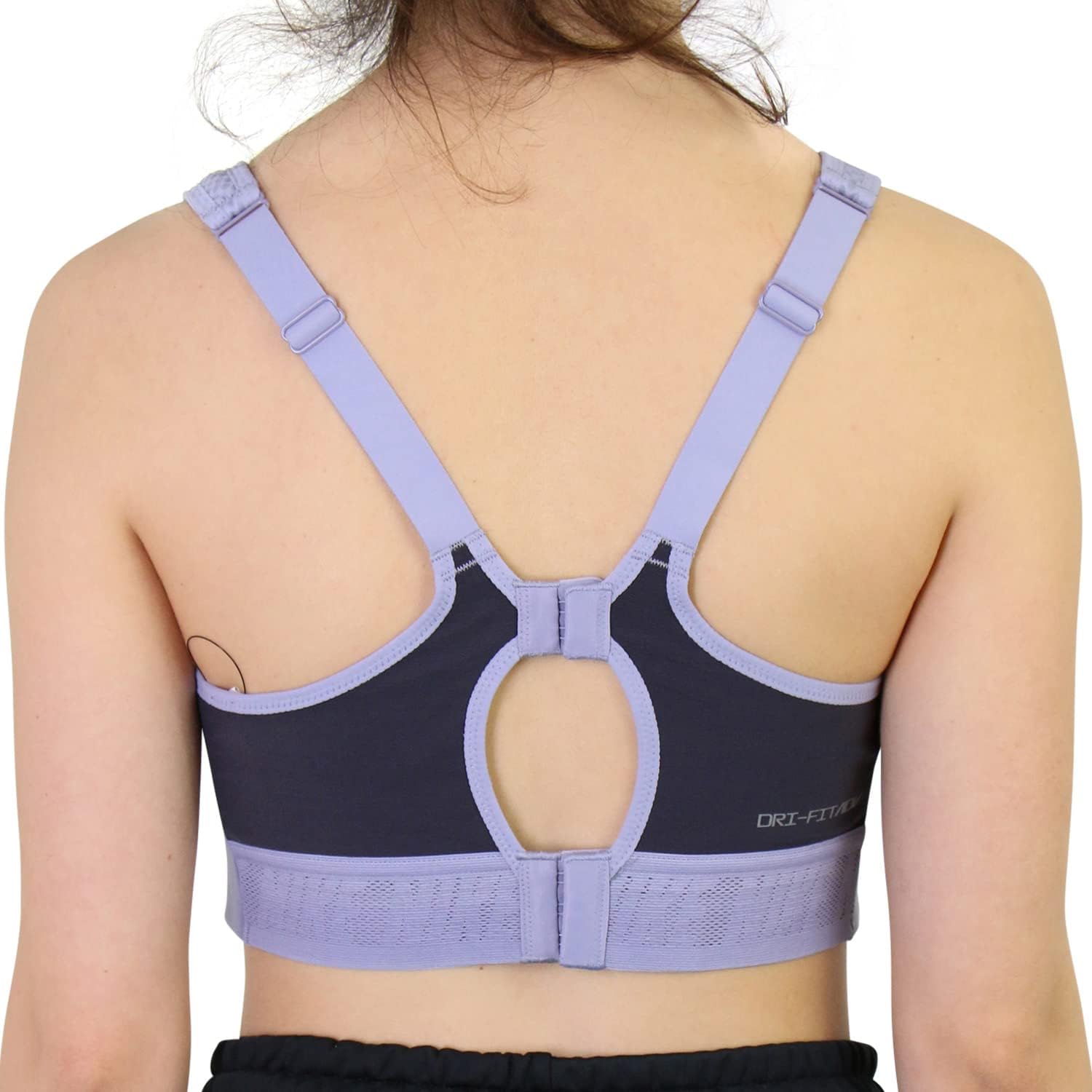 Nike Women's Alpha Sports Bra Gray XS, Indigo Haze/Höhle lila/in – Bild 2