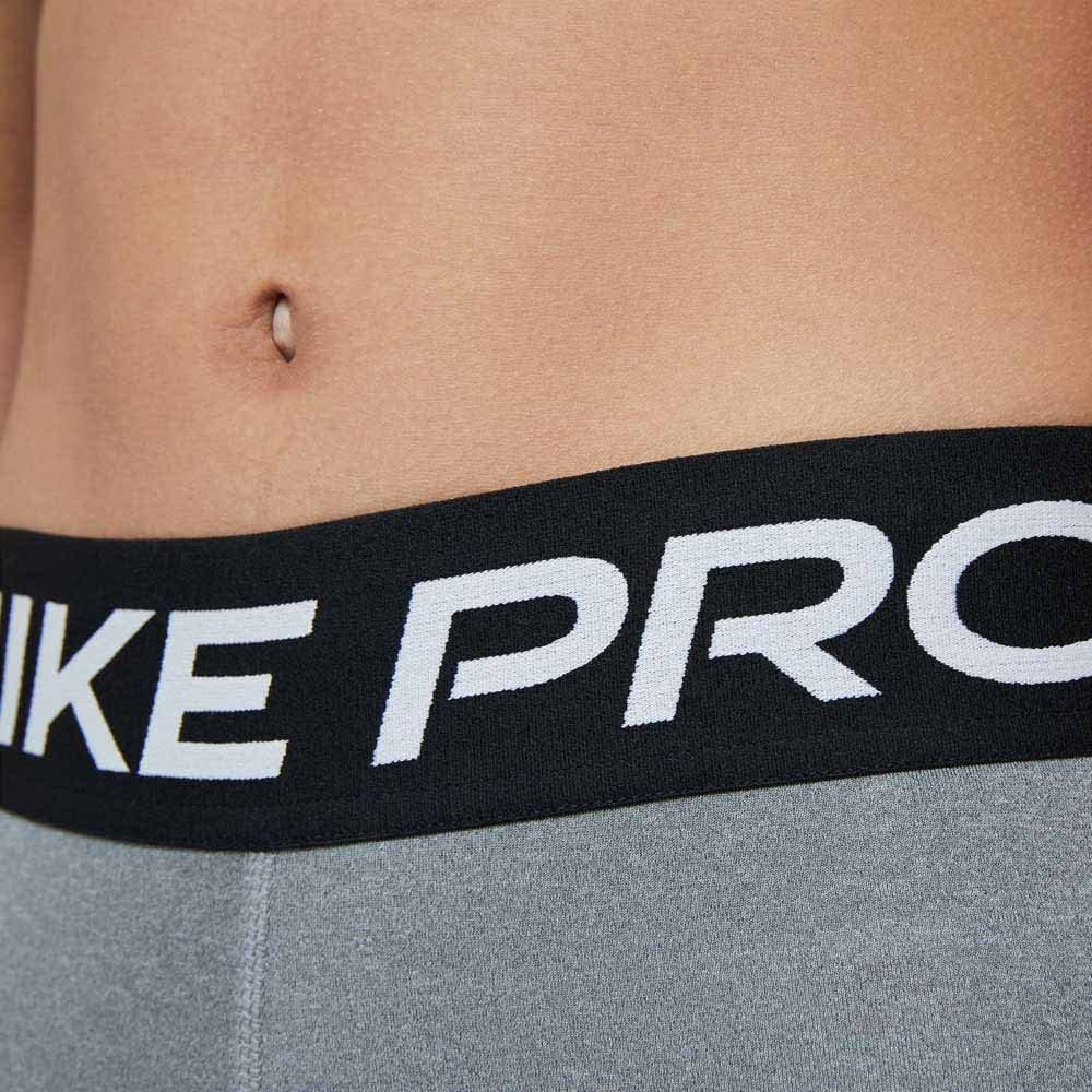 Nike Girls 'Pro Leggings, Carbon Heather/(weiß), 170 EU – Bild 5