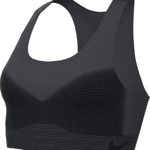 Nike Women’s Bra W nk Swsh Flyknit BH, Schwarz/DK Rauchgrau/Photonstaub, DQ5119-011, 4xf-G
