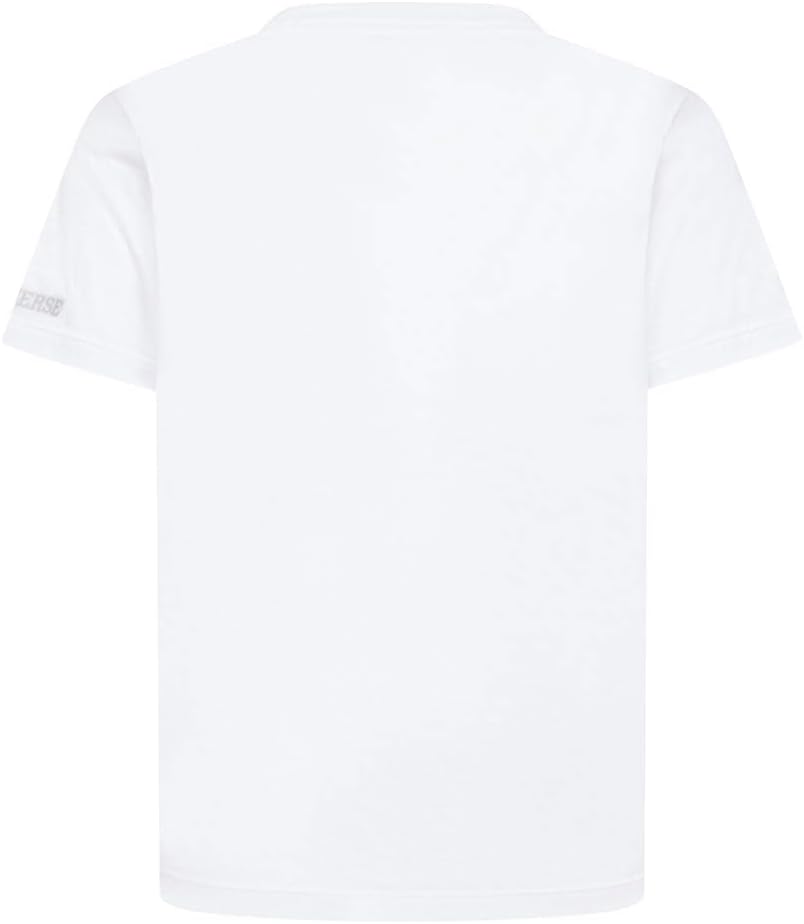 Converse Unisex Kinder CNV_4CG818-001-E1_S T-Shirt, weiß, S – Bild 2