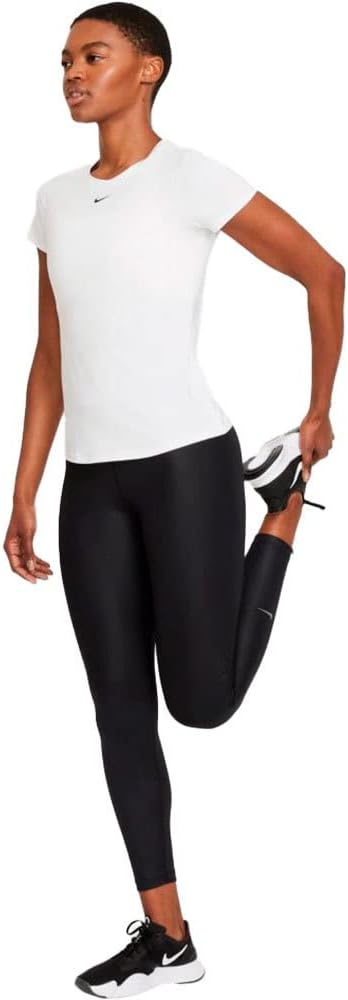 Nike Women's w nk ein df ss schlankes Top T-Shirt – Bild 4