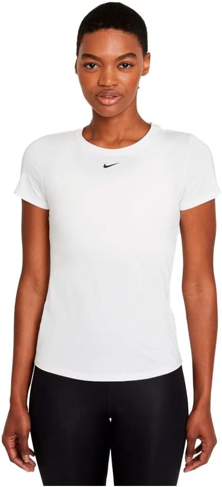 Nike Women's w nk ein df ss schlankes Top T-Shirt