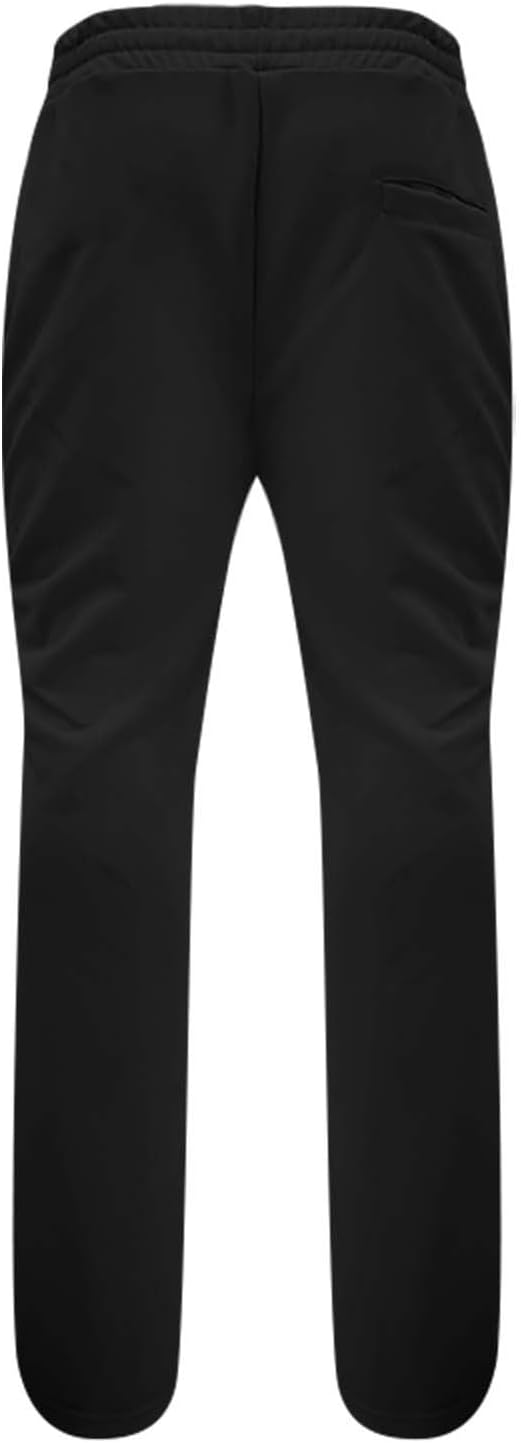 Solid Vintage Hosen Männer Jogging Hosen Casual Hosen Klassiker offener Saum Jogging Hosen breites Bein Jogger Wanderhosen Training hoher Taille Yogamhosen mit Taschen – Bild 4