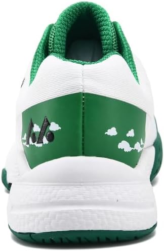 Xuanke Tennisschuhe Herren Teppich nicht rutschfeste Innenschuhe atmungsaktive Badmintonschuhe bequeme Fitnessschuhe 36-46EU Frauen Sportschuhe – Bild 3