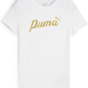 Puma Girls ‚Ess+ Drehbuch Metallic Tee G T-Shirts