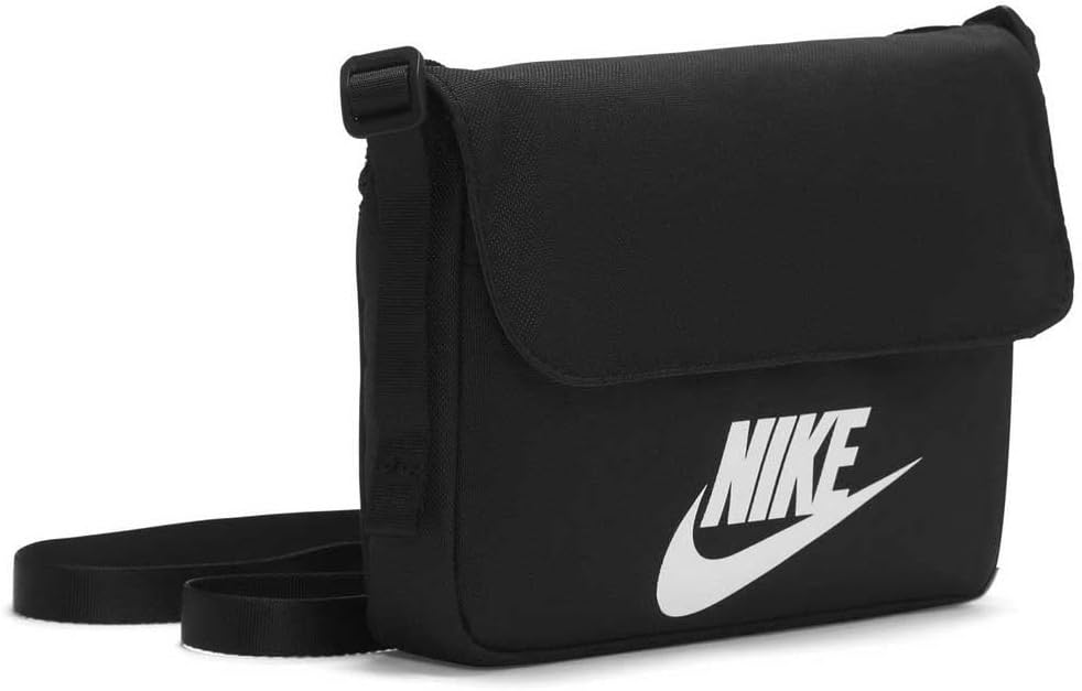 Nike Women's W NSW Futura 365 Crossbody T-Shirt, Schwarz/Schwarz/Weiß – Bild 3