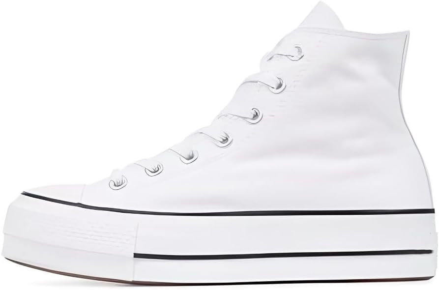 R & S 3710 Canvas High Trainer High Trainer Women High Bambus -Plattformschuhe für Frauen CTAS -Sneaker – Bild 5