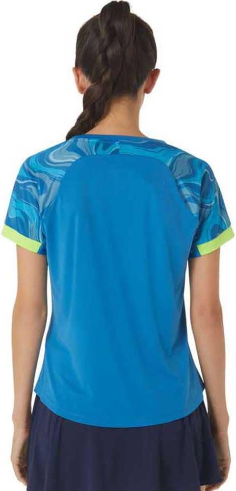 ASICS Court Graphic SS Top 2042A258 Frauen-T-Shirt – Bild 2