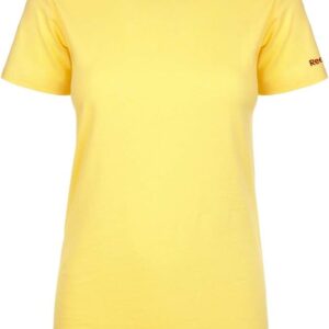 Reebok Damen Utility Yellow Tri-Blend Crew T-Shirt B8888, Dienstprogramm Gelb