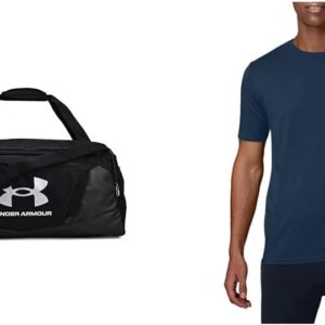 Under Armour Unisex UA Unbestreitbar 5.0 Duffle MD Rucksack & Herren -Logo Panzer Sportliches Muskelhemd aus superweichem Stoff