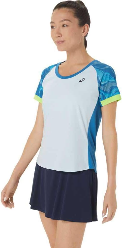 ASICS Court Graphic SS Top 2042A258 Frauen-T-Shirt – Bild 3
