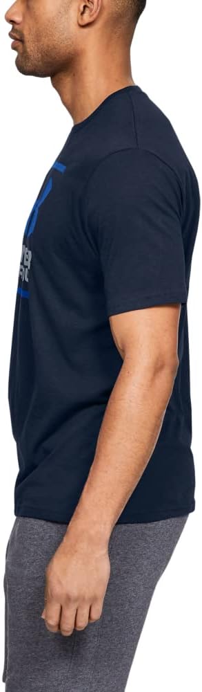 Under Armour UA GL Foundation Herren-Kurzarm-T-Shirt, atmungsaktives Sporthemd, bequemes funktionelles Hemd mit lockerer Passform (Packung von 1) – Bild 2