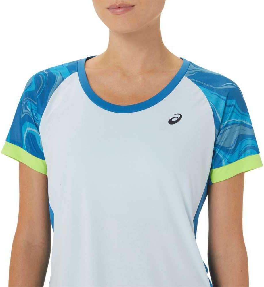 ASICS Court Graphic SS Top 2042A258 Frauen-T-Shirt – Bild 4