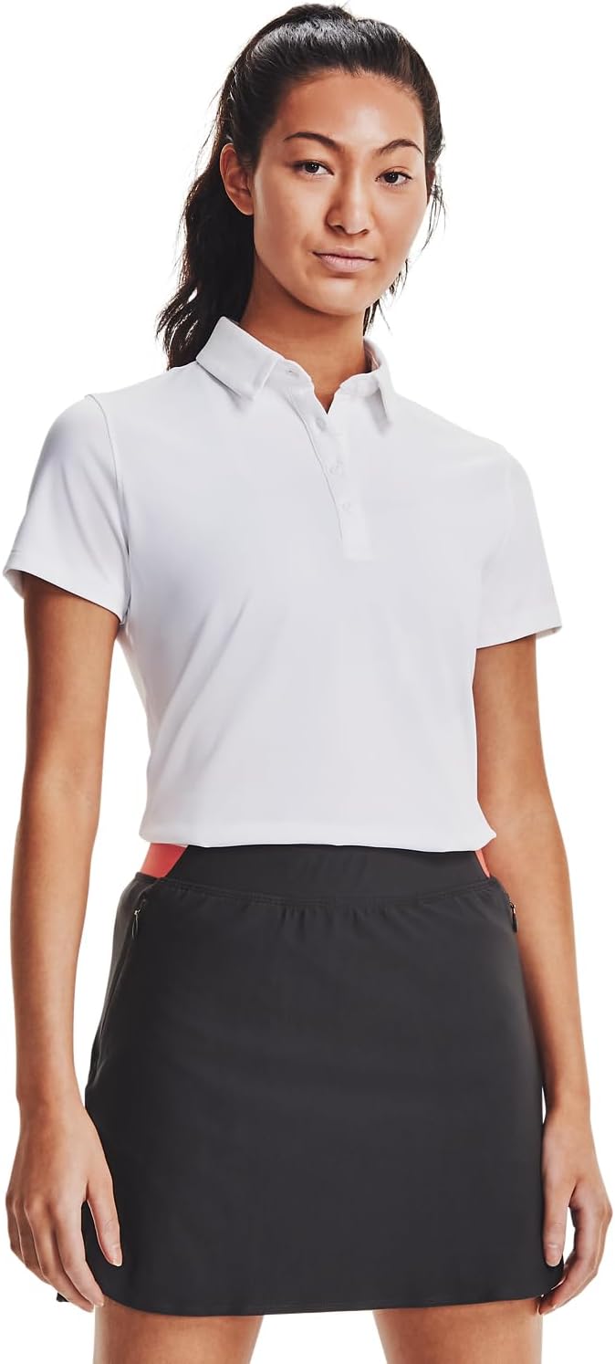Under Armour Frauen Zinger Kurzärmel Golf Polo Polo -Hemd