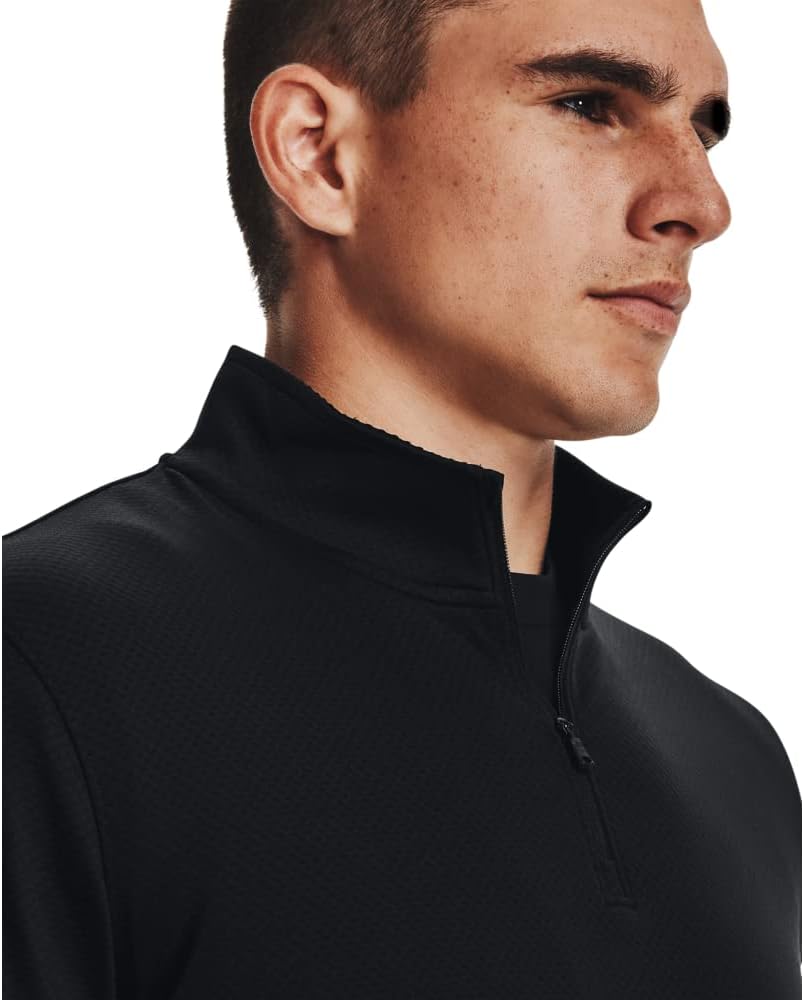 Under Armour Herren LW 1/4 Reißverschluss sportliches Langarmhemd, schnell trocknendes Langarm-Männer-Top – Bild 5
