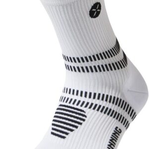Stox Energy Socken, Herren-Laufsocken, Kompressionsklasse 23-32 mmHg, dünnes Fußbett, Kompressionsstrümpfe, laufende Kompressionssocken, Stützstrümpfe, Thrombosestrümpfe, Komprimierungskurzsocken