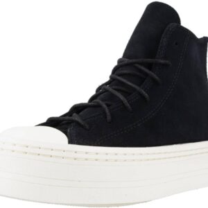 Converse Women’s Chuck Taylor All Star Modern Lift Plattform Mono Wildleder Trainer