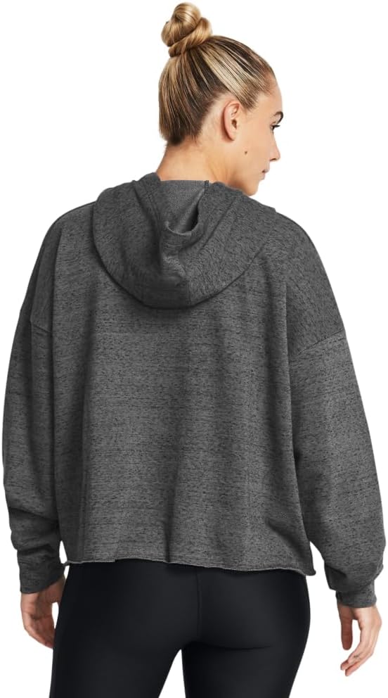 Under Armour Damen Ua Rival Terry Os Hoodie Kapuzenpullover – Bild 3