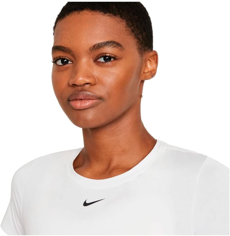 Nike Women's w nk ein df ss schlankes Top T-Shirt – Bild 3