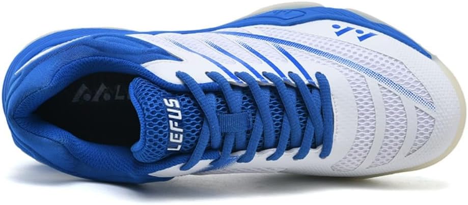 Xuanke Handballschuhe Männer atmungsbezogene Nicht-Schlupf-Trainer Frauenkürbisschuhe Leichte Wettbewerbstrainingsschuhe – Bild 2
