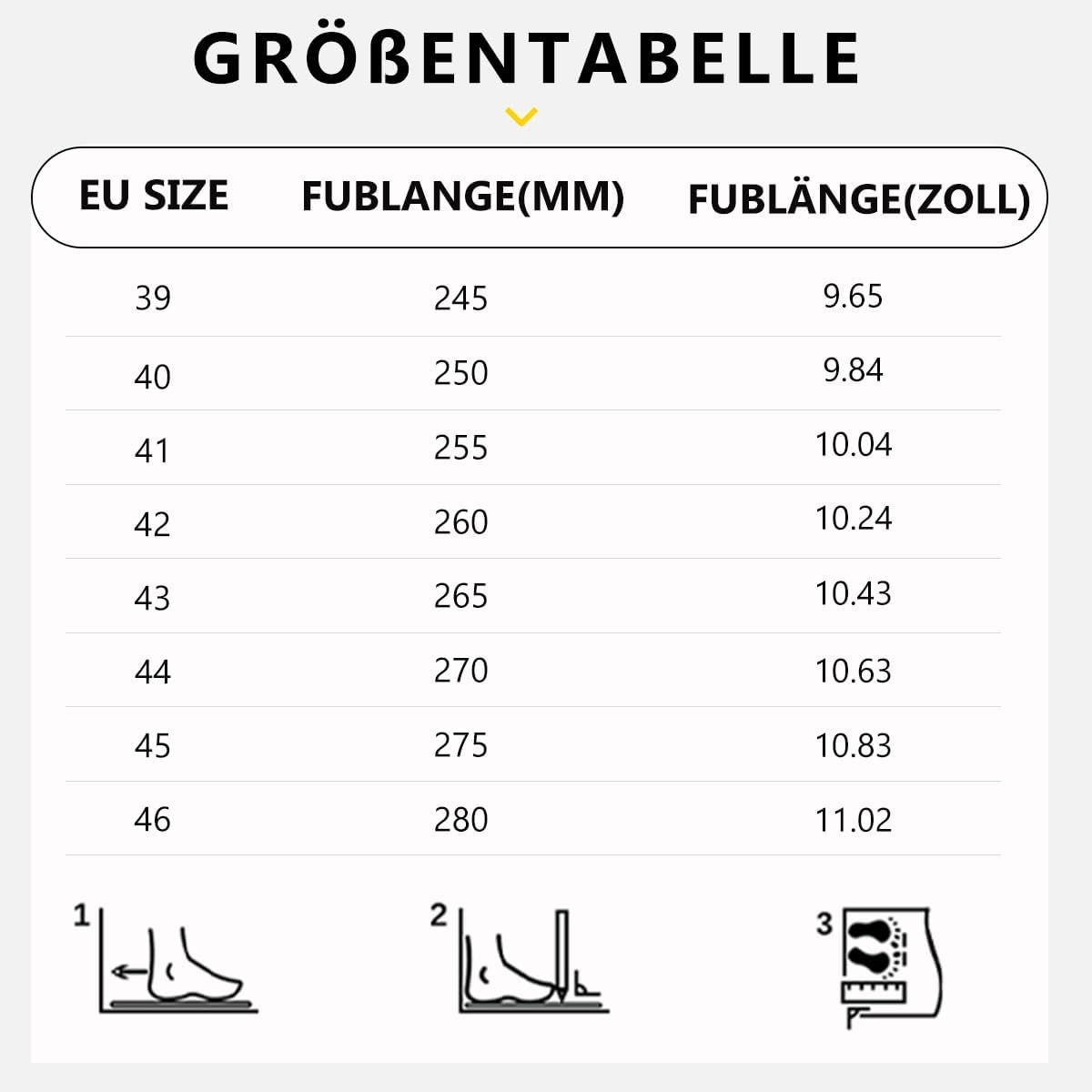 VGPSFN-Schuhe Herren Sportschuhe Trainer Laufschuhe Freizeit Schuhe Tennisschuhe Herrenschuhe nicht rutschlos bequem Leichtgewicht – Bild 6