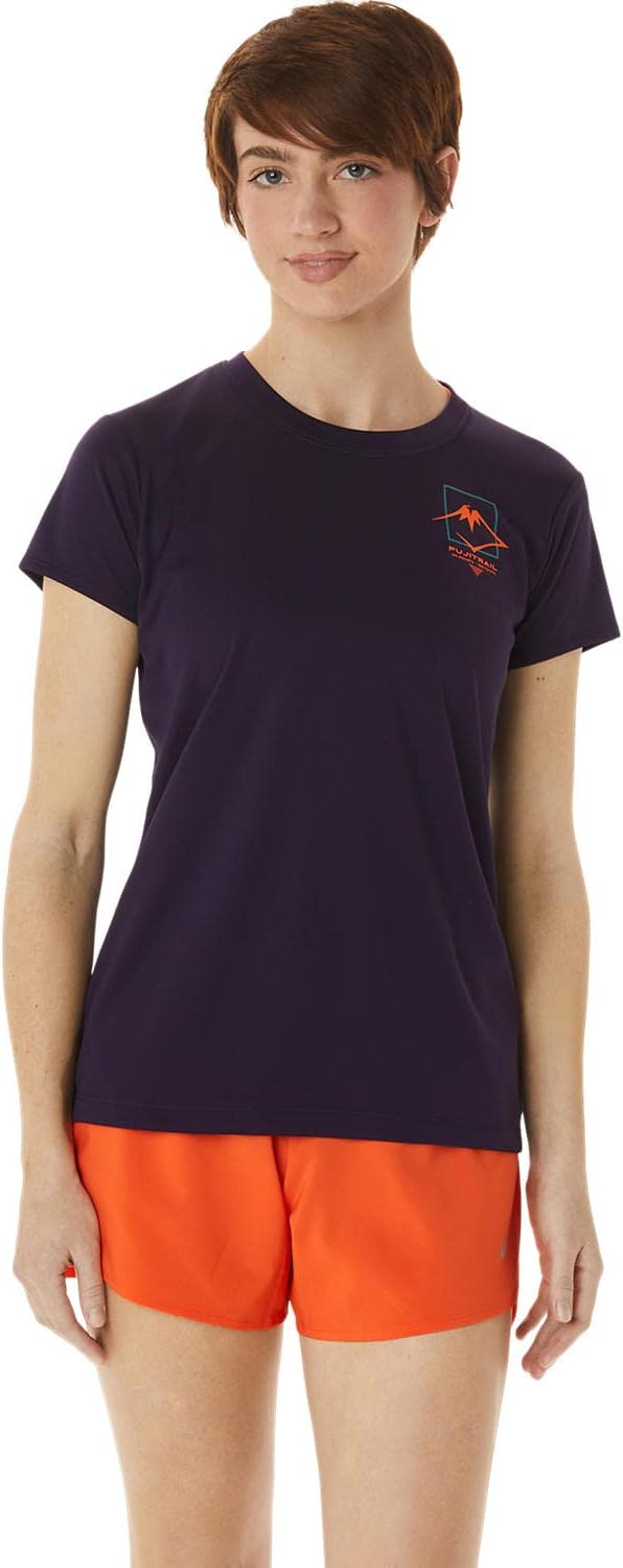 Asics Damen-T-Shirt, lila, m, lila