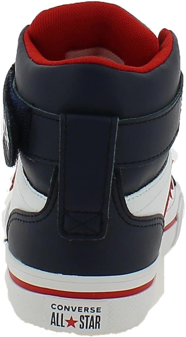 Converse Pro Blaze Hi A03772C Kinder weiße Sportschuhe – Bild 2