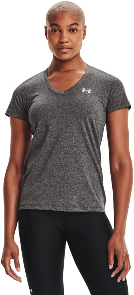Under Armour Damen Heatgear Lose Tech V-Ausschnitt T-Shirt 2-Pack