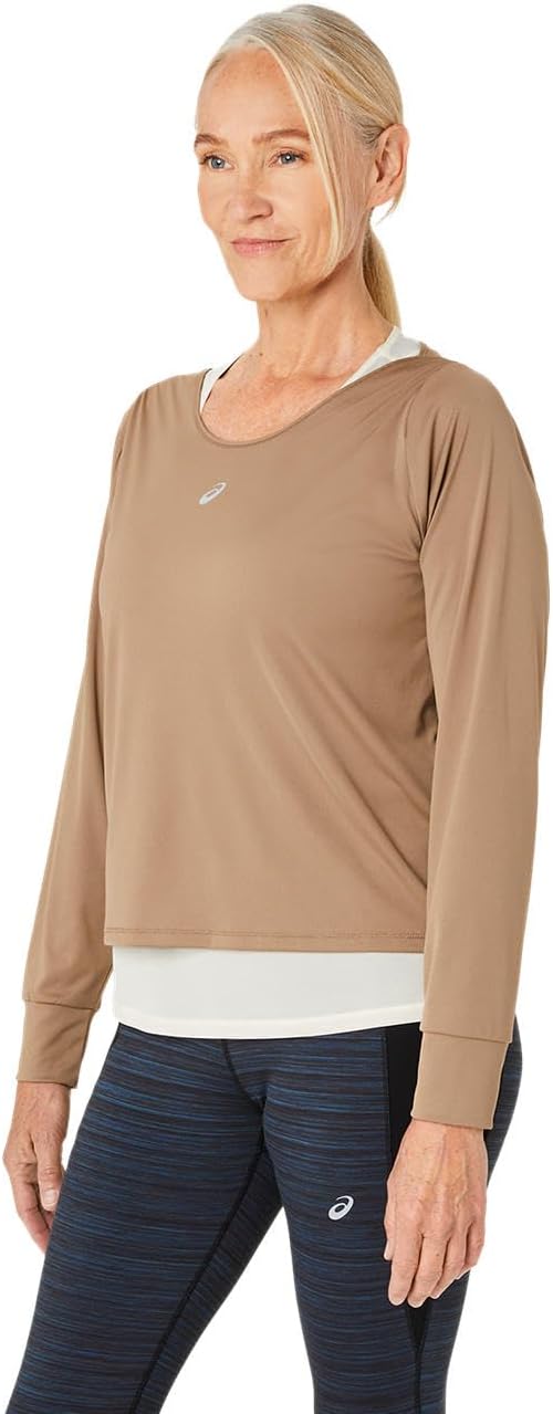 Asics Damens solides regelmäßiges Fit-T-Shirt – Bild 3