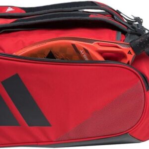Adidas Tour 3.3 Tennisschlägertasche – Rot/Schwarz, Rot/Schwarz, modern