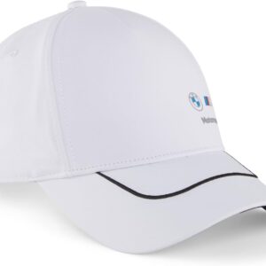 Puma Erwachsener BMW M Motorsport Baseball Cap Erwachsener Weiß, Weiß, Einheitsgröße