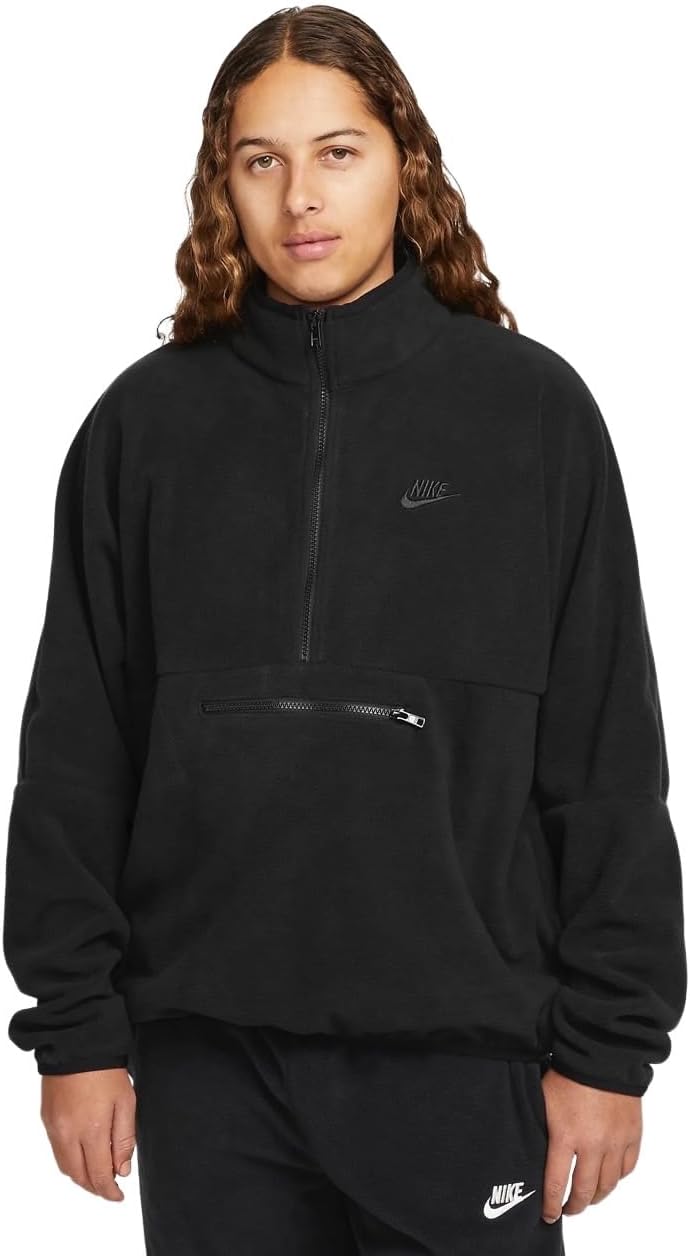 Nike Men's Club Fleece + 1/2 Halbzip Fleece Top