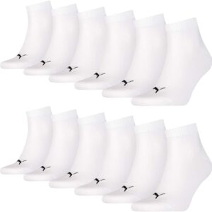 Puma Trainer Socken 12 Pack hellblau/weiß/Marine, 300 Weiß.