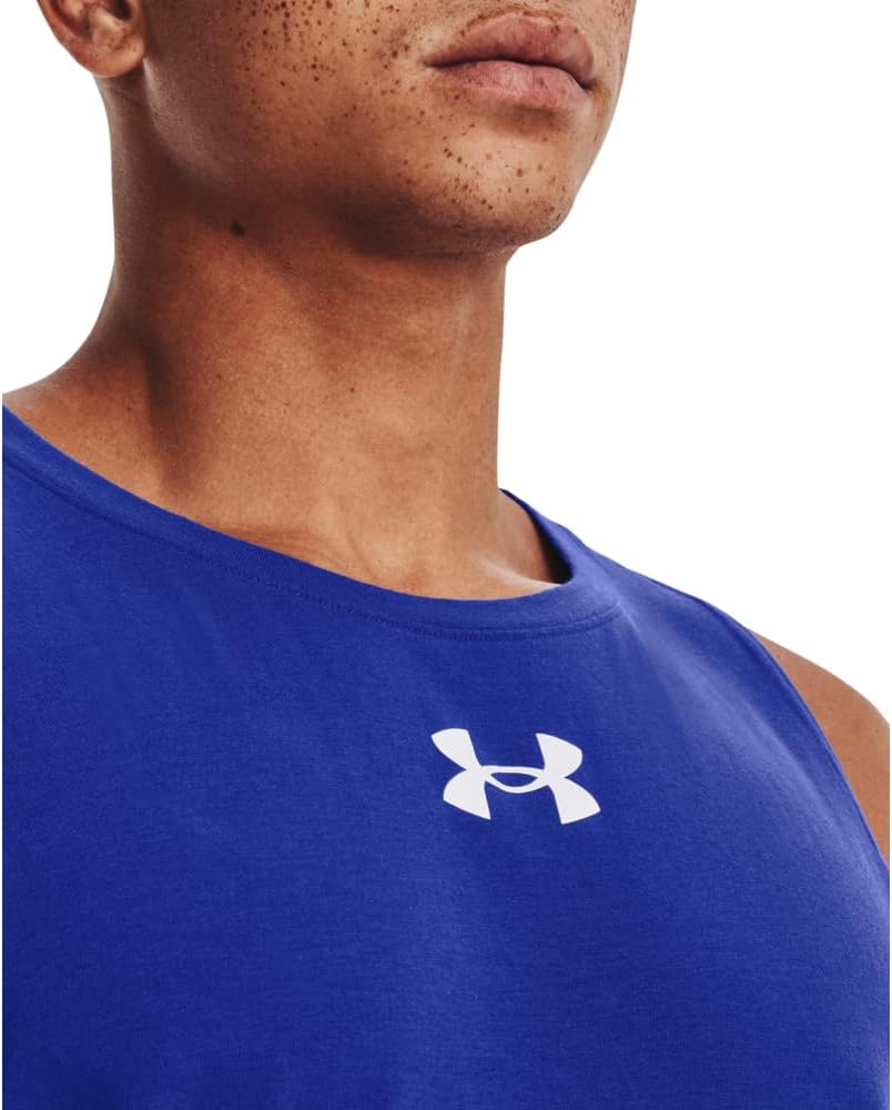 Under Armour Herren UA-Grundlinien-Baumwolltank-T-Shirt – Bild 6