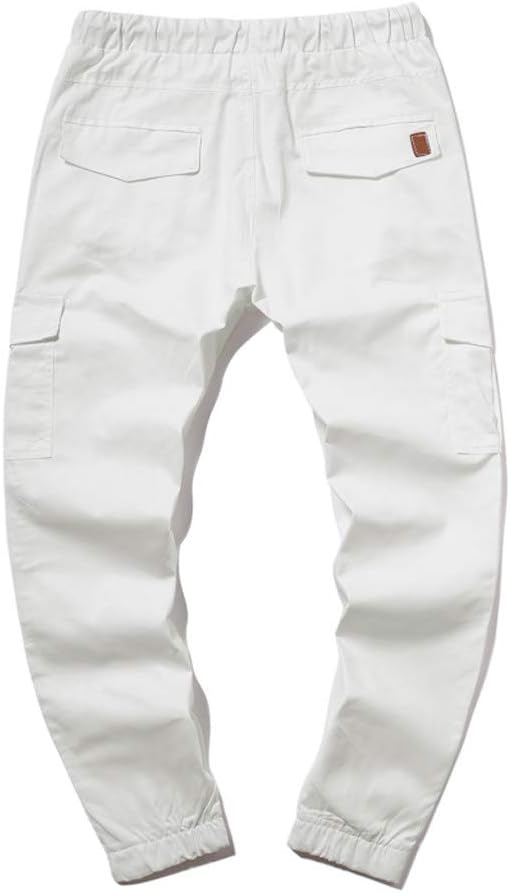 Cargohose Männer Freizeitspurböden Schlanke Fit Cargo Hosen Kordelstring-Tapants Outdoor Jogging Bods Leichte Jogginghose mit mehreren Taschen S-XXXLL – Bild 4