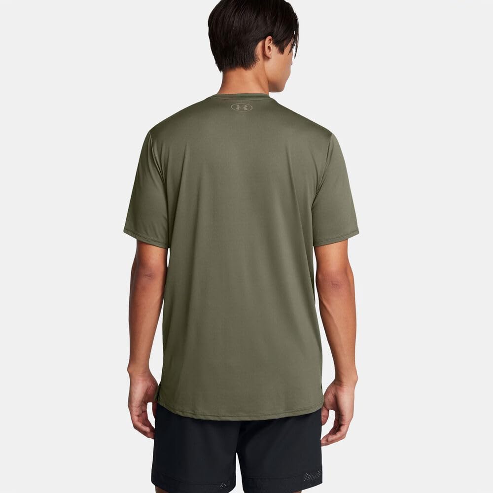 Under Armour Vanish Energy Herren -Trainingshemd Kurzarm Olive (403), s – Bild 4