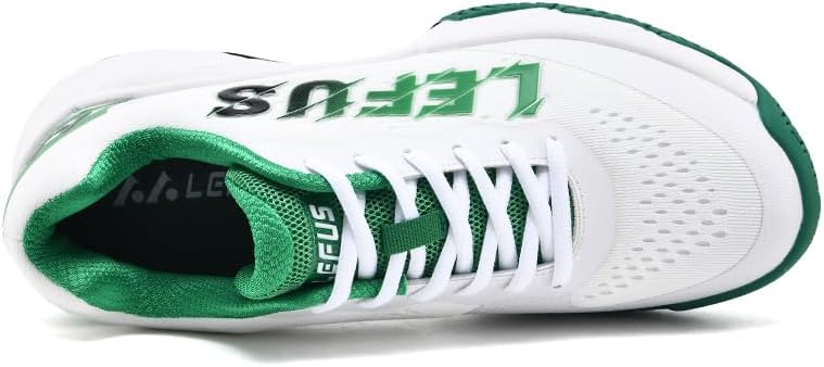 Xuanke Tennisschuhe Herren Teppich nicht rutschfeste Innenschuhe atmungsaktive Badmintonschuhe bequeme Fitnessschuhe 36-46EU Frauen Sportschuhe – Bild 4