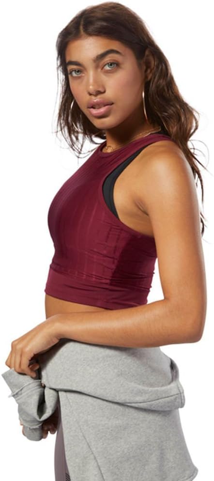 Reebok Crop Women's Tank - AW18 - Großer Rot – Bild 4