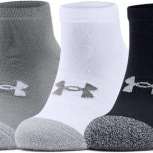 Under Armour Unisex UA Heatgear Locut atmungsaktive Sportsocken, Pack von 3, Laufen Socken mit dynamischer Unterstützung und Flexibilität (Packung von 1)