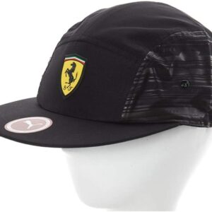 Puma Ferrari Fanwear Transformcap Schwarzer Kappe für Erwachsene, schwarz, eine Größe, Schwarz, Einheitsgröße