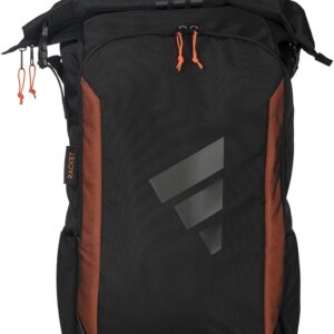 adidas multigame Backpack Black/Orange 3.4 Rucksack Black – Orange