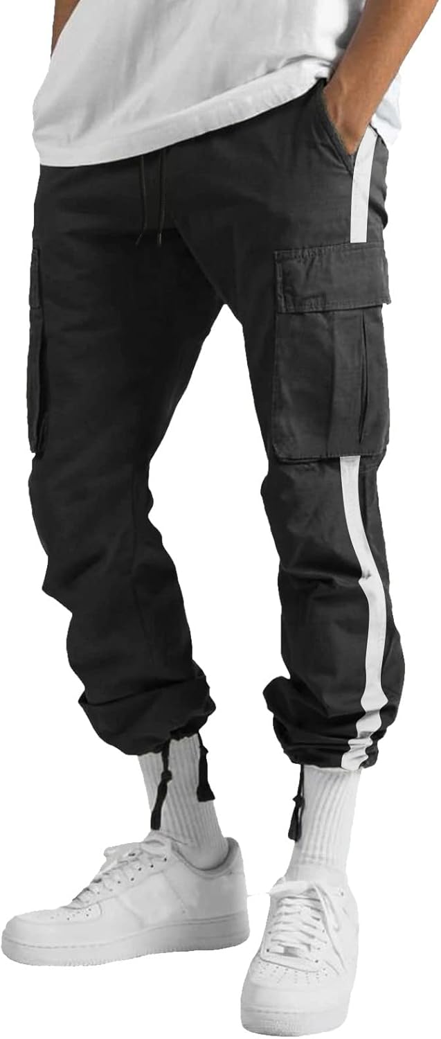 Freizeithose Herren Stretch Anzughose Herren Grau Stoffhose Slim Fit Freizeithose Gerades Bein Chino Hose Bequeme Business Hose Mit Kordelzug Staight Hose Schnelltrocknend Cargohose Leichte – Bild 4