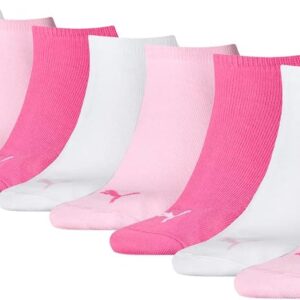Puma 261080001 Unisex Trainersocken, kurze Socken, Sportsocken, 9 Paare, 422 Pink Lady, 39-42