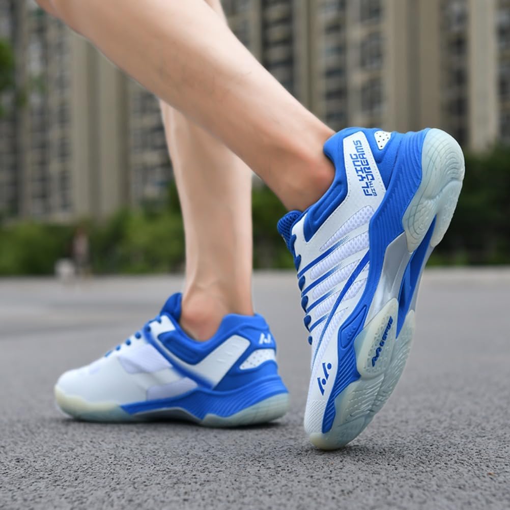 Xuanke Handballschuhe Männer atmungsbezogene Nicht-Schlupf-Trainer Frauenkürbisschuhe Leichte Wettbewerbstrainingsschuhe – Bild 6