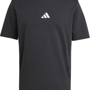 adidas Männeres Essentials kleines Logo Single Jersey T-Shirt