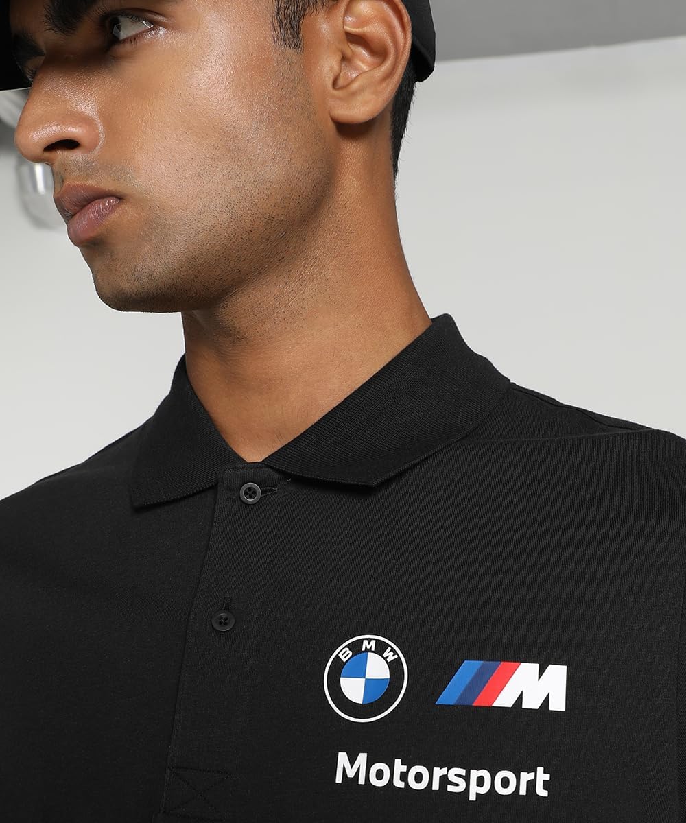 Puma Herren BMW MMS Ess Polo Motorsport Kurzarm Polo -Hemd Männer – Bild 3