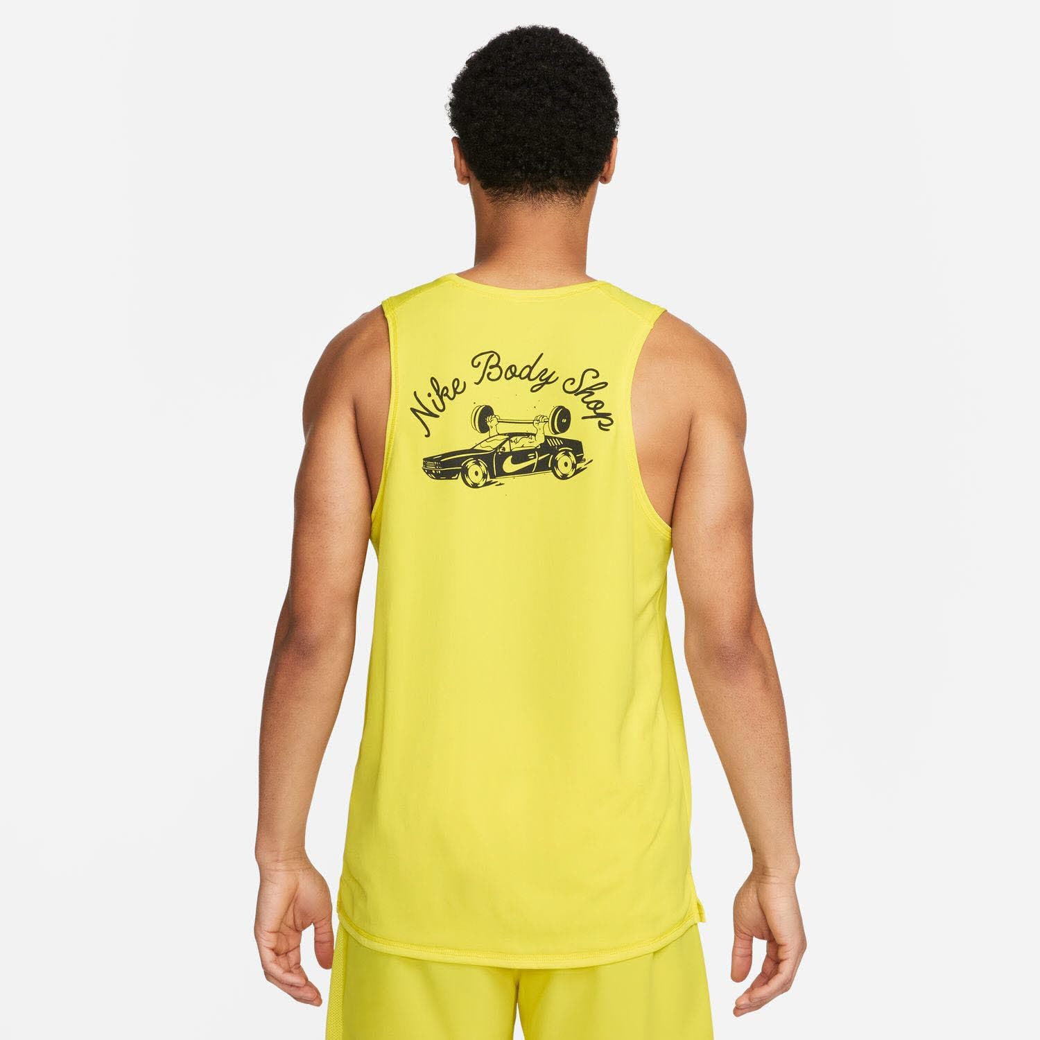 Nike Men's M nk df Miler Tankfarbstoff Top – Bild 2